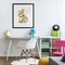 Stupell Industries Watercolor Nursery Bunny Framed Print Under Glass, design by LSR Design Studio